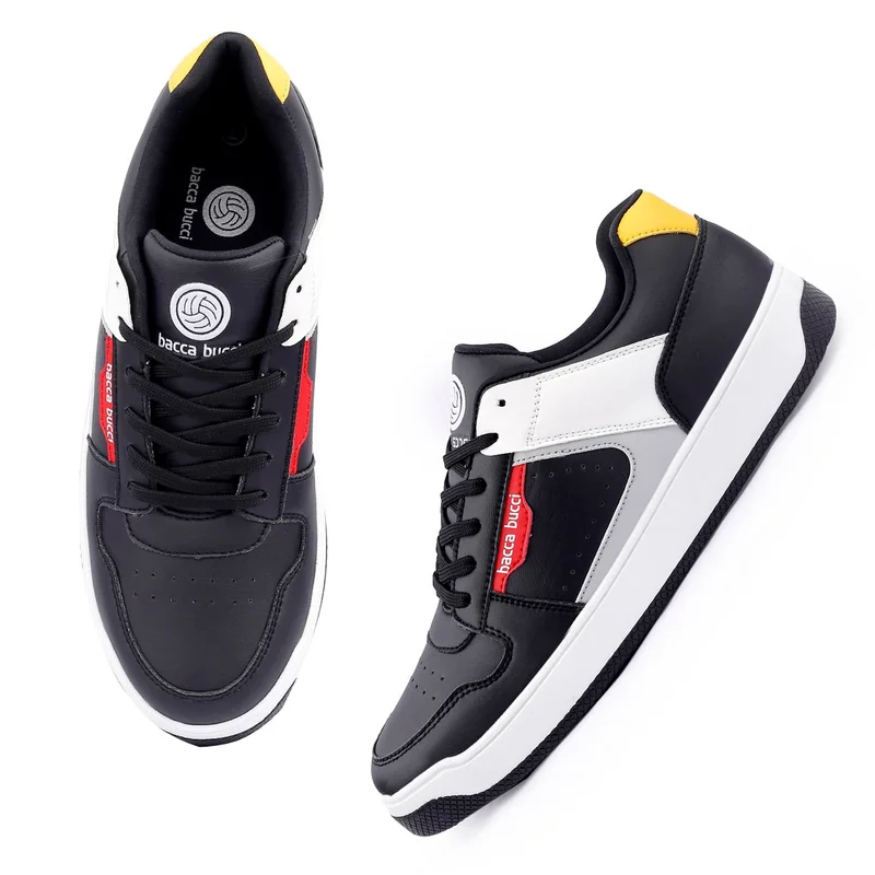 Bacca Bucci Black Ranger Dunks Casual Sneaker for Men | Best Price UAE
